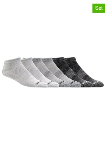 Skechers 5-delige set: sokken grijs/antraciet
