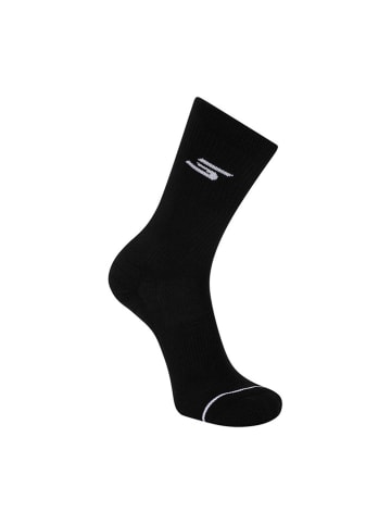 Skechers 6er-Set: Socken in Schwarz