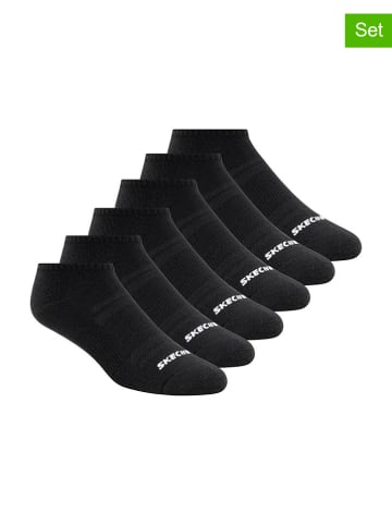 Skechers Skarpety (12 par) w kolorze czarnym