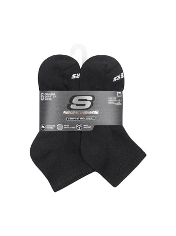 Skechers Skarpety (6 par) w kolorze czarnym