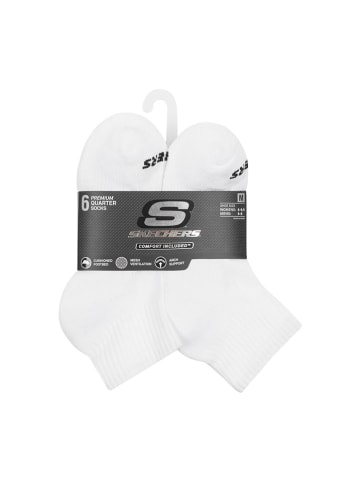 Skechers Skarpety (6 par) w kolorze białym