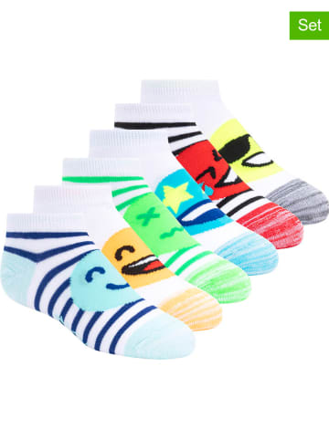Skechers Skarpety (12 par) w kolorze białym ze wzorem