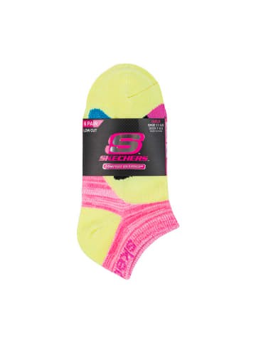 Skechers Skarpety (6 par) ze wzorem