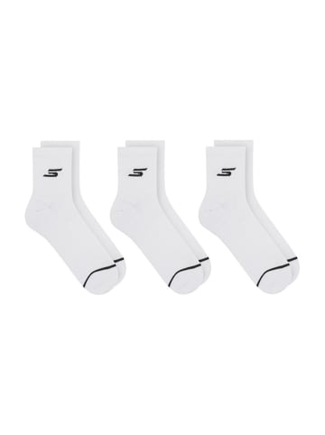 Skechers 6er-Set: Socken in Weiß