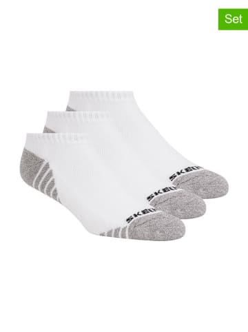 Skechers Skarpety (3 pary) w kolorze białym