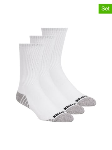 Skechers 3-delige set: sokken wit