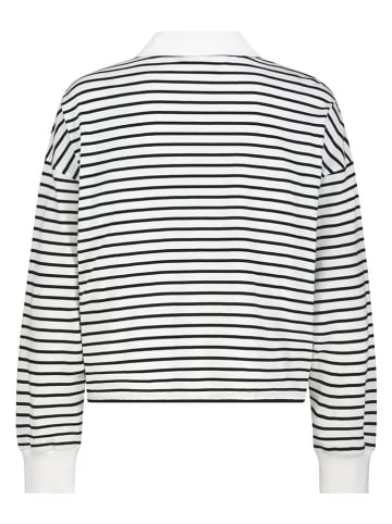 Eight2Nine Poloshirt in Weiß/ Schwarz