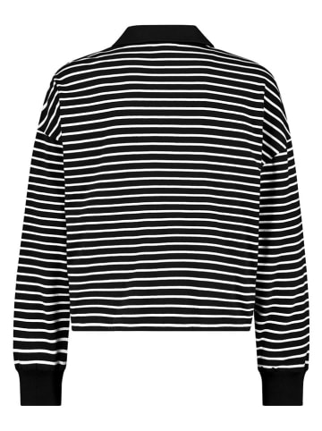 Eight2Nine Koszulka polo w kolorze czarno-białym