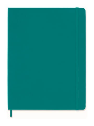 Moleskine Gelinieerd notitieboek groen - (L)25 x (B)19 cm