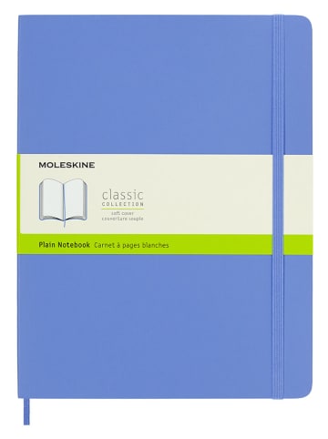 Moleskine Blanco notitieboek paars - (B)19 x (H)25 cm