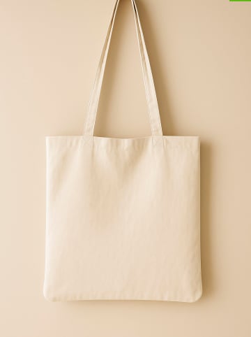 Samimi 2er-Set: Einkaufstaschen in Beige - (L)40 x (B)35 cm