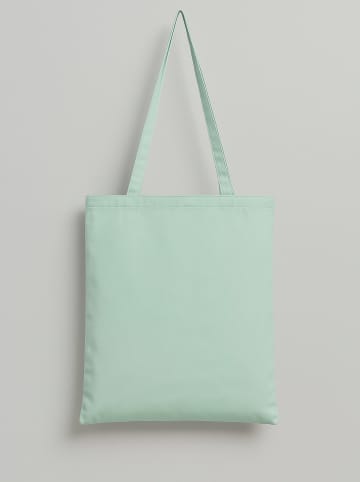 Samimi Torba w kolorze miętowym na zakupy - 40 x 35 cm