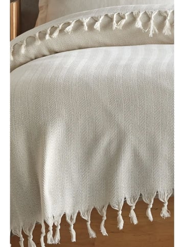 Samimi Tagesdecke in Weiß - (L)230 x (B)200 cm
