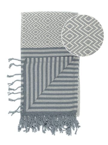 Samimi Hamamtuch in Grau - (L)180 x (B)100 cm