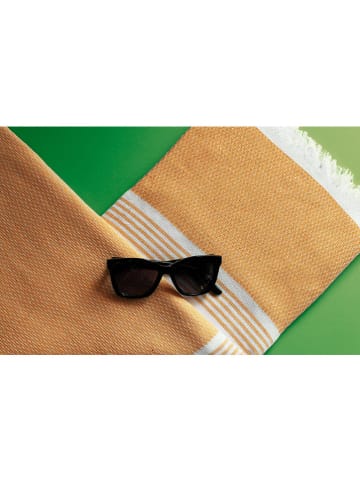 Towel to Go 2tlg. Set: "Wellness & Spa" in Apricot