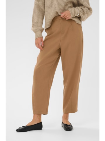 Kaffe Stoffen broek beige