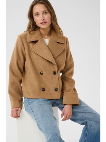 Kaffe Trenchcoat lichtbruin