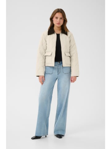 Kaffe Übergangsjacke in Creme