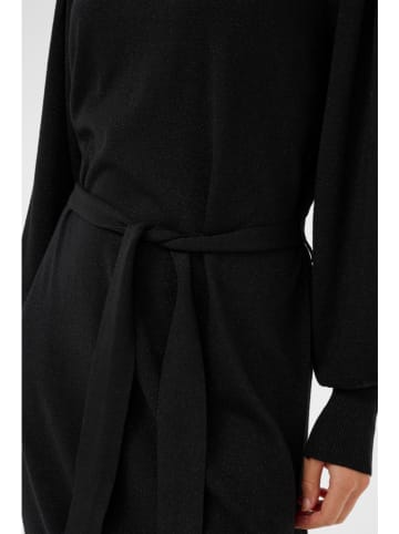 Kaffe Strickkleid in Schwarz