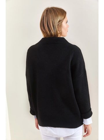 Bianco Lucci Sweter w kolorze czarnym
