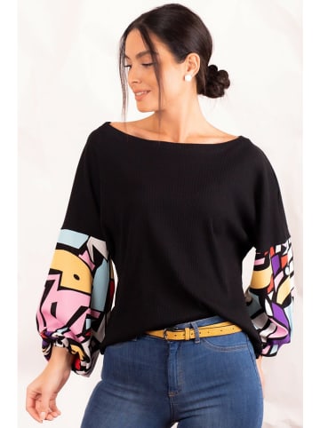 Armonika Blouse zwart