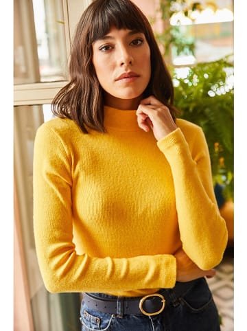 Olalook Longsleeve in Gelb