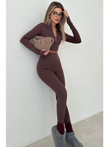 MADMEXT Leggings in Braun