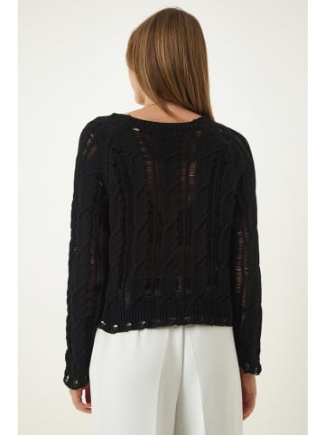 Happiness Istanbul Sweter w kolorze czarnym