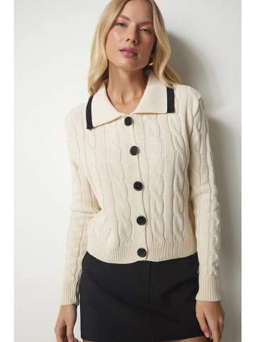 Happiness Istanbul Cardigan in Creme