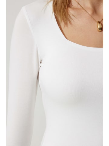 Happiness Istanbul Longsleeve in Weiß