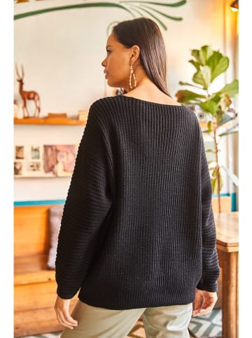Olalook Pullover in Schwarz