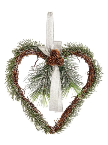 Bizzotto Zawieszka dekoracyjna "Garry" w kolorze zielonym - 29 x 29 cm