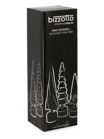 Bizzotto Decoledlamp zilverkleurig/wit - (H)30 cm