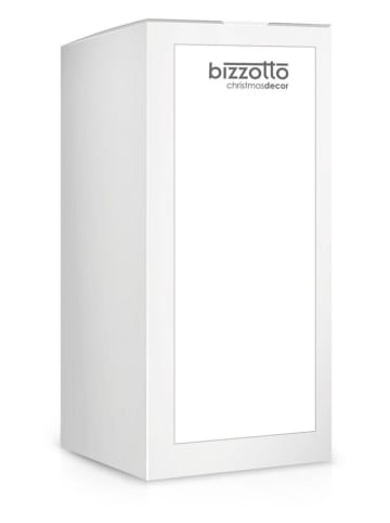 Bizzotto Dekoracyjna lampa LED "Call Box" w kolorze brązowym - wys. 21 cm