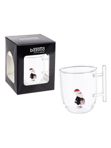 Bizzotto Tasse "Santa" in Bunt - (H)11,5 x  Ø 8,5 