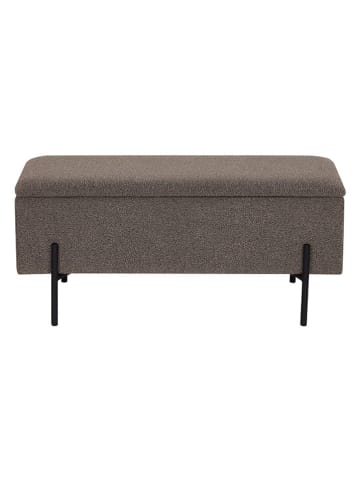 House Nordic Opbergbank "Watford" bruin - (B)93 x (H)43 x (D)36,5 cm