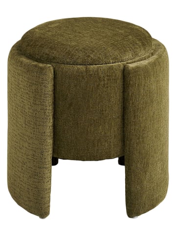 House Nordic Opbergkruk "Walsdorf" kaki - (H)43,5 x  Ø 42 cm