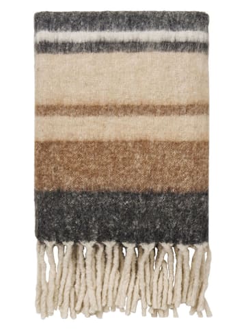 House Nordic Plaid zwart/bruin - (L)170 x (B)130 cm