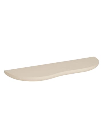 House Nordic Wandregal "Botta" in Beige - (B)57 x (H)2,5 x (T)19 cm