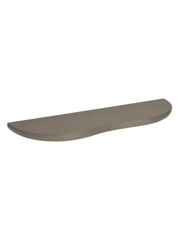 House Nordic Wandregal "Botta" in Braun - (B)57 x (H)2,5 x (T)19 cm