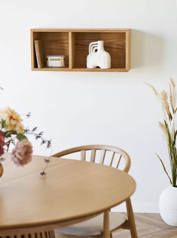 House Nordic Wandmeubel "Oshawa" lichtbruin - (B)71 x (H)20 x (D)20 cm