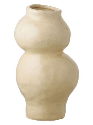 House Nordic Wazon w kolorze beżowym - wys. 19,5 x Ø 10,5 cm