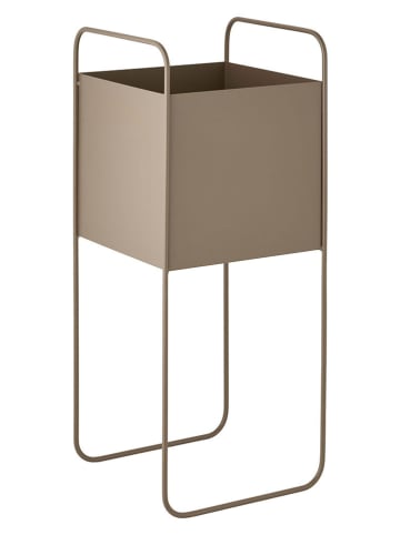 House Nordic Blumentopf in Hellbraun - (B)22,5 x (H)54 x (T)22,5 cm
