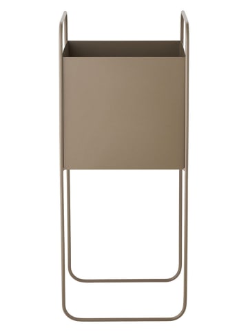 House Nordic Blumentopf in Hellbraun - (B)22,5 x (H)54 x (T)22,5 cm