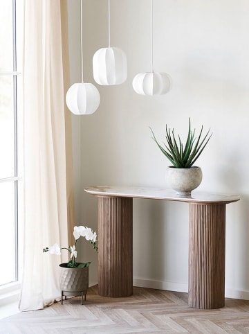 House Nordic Hanglamp "Coventry" wit - (H)15,5 x Ø 28 cm