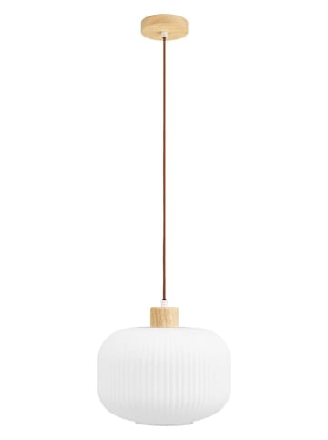 House Nordic Lampa wisząca "Argalo" w kolorze białym - wys. 26 x Ø 30 cm