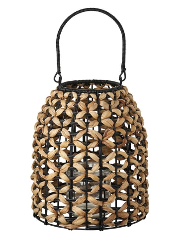 House Nordic Świecznik "Pinto" w kolorze jasnobrązowym - wys. 28,5 x Ø 24 cm