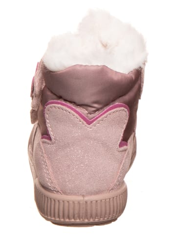 Primigi Leder-Boots in Rosa