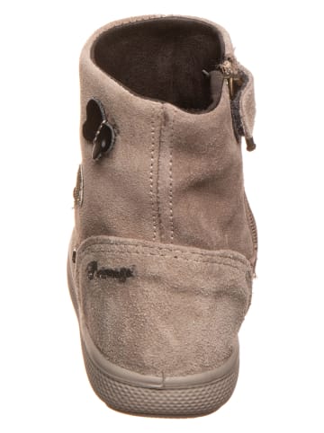 Primigi Leder-Boots in Taupe