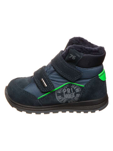 Primigi Leder-Boots in Dunkelblau